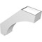 Ekena Millwork 6-in. W x 26-in. D x 26-in. H Imperial Architectural Grade PVC Knee Brace BRCP06X26X26IMP - alternate 5